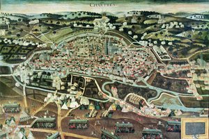 1568年のシャルトルの包囲 作： French School